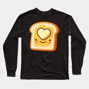 Toasty Love Breakfast Slice Long Sleeve T-Shirt